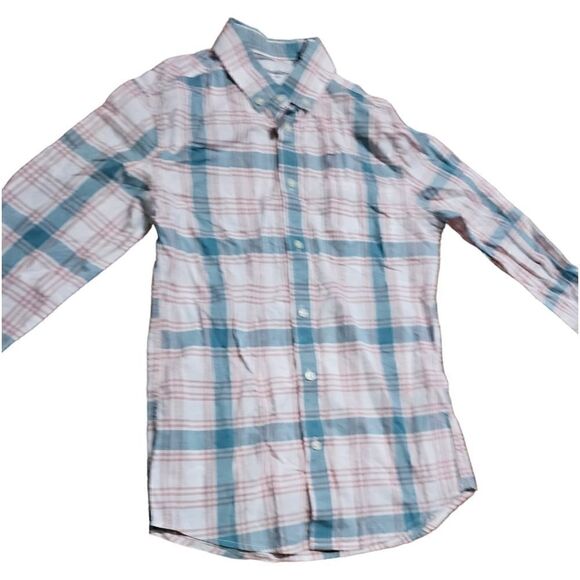 Men's GOODFELLOW Slim Fit Plaid Button Down Shirt Small - Picture 2 of 5